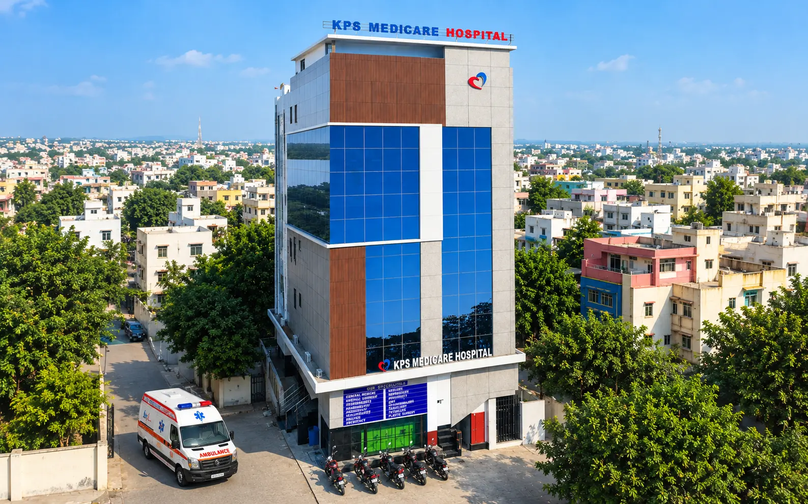 KPS Medicare Multi-Speciality Hospital Building